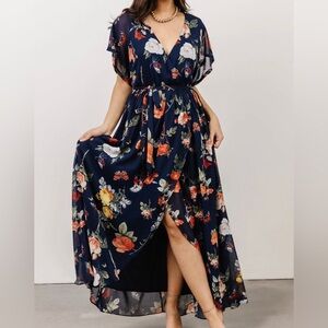 Brand new, with tags, wrap-style maxi dress size 2X